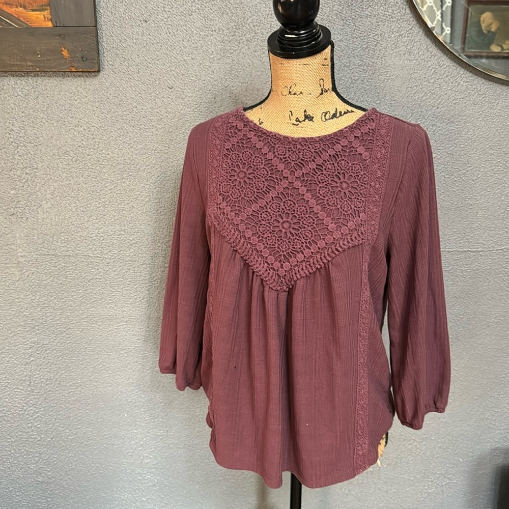 Embroidered top